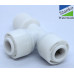 Фитинг тройник для системы обратного осмоса 1/4 JG × 1/4 JG × 1/4" резьба
