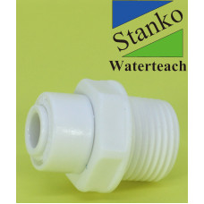 Фитинг прямой 1/4" JG × 3/8" наружная резьба