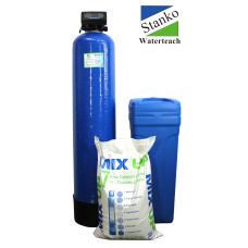 Система умягчения воды Stanko Waterteach 1252 с клапаном Runxin загрузка Hydrolite