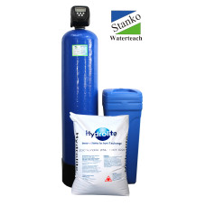 Система умягчения воды Stanko Waterteach 1354 с клапаном Clack загрузка Hydrolite