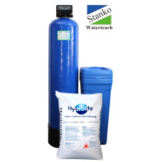 Система умягчения воды Stanko Waterteach 1354 с клапаном Runxin загрузка Hydrolite