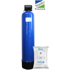 Система обезжелезивания Stanko Waterteach 1252 с клапаном Runxin 1" и загрузкой Birm